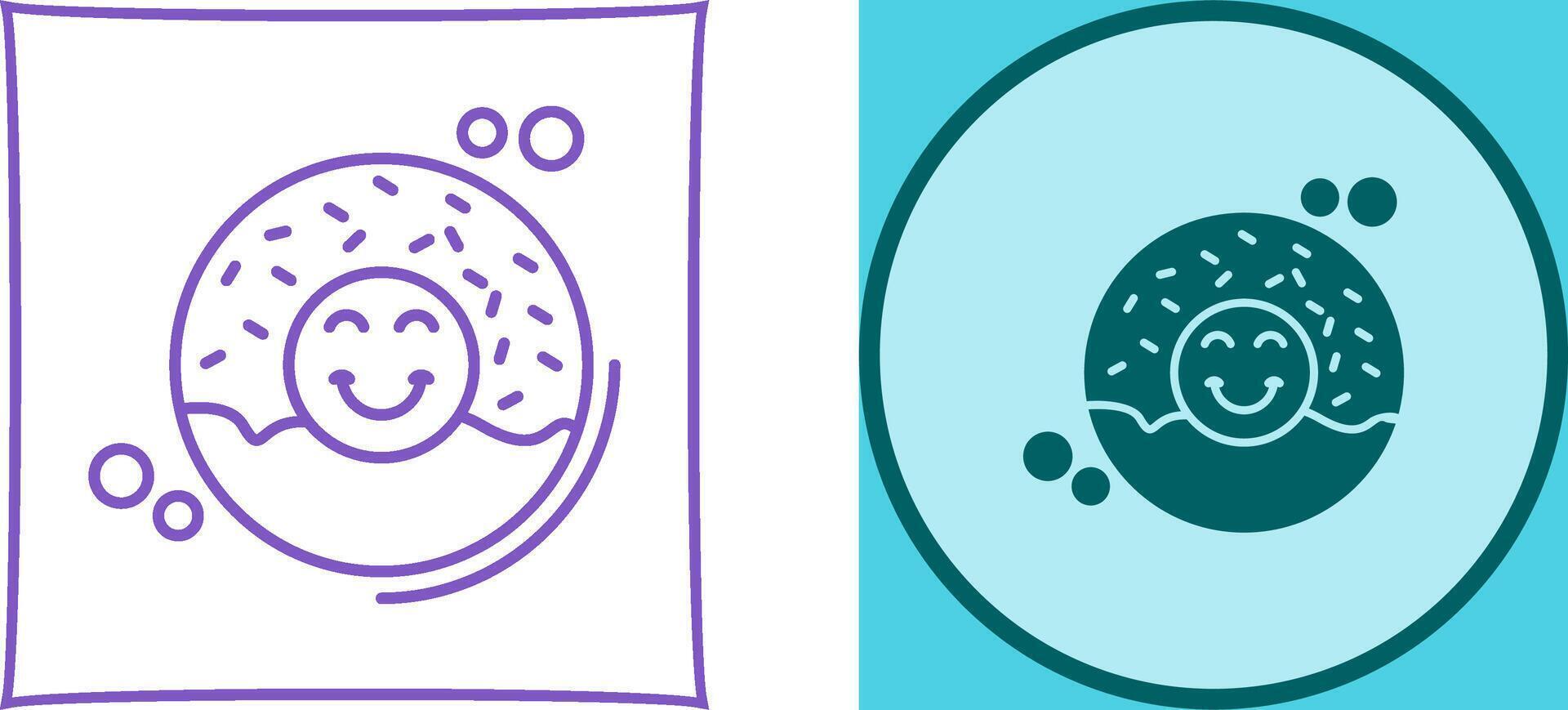 Donut Icon Design vector
