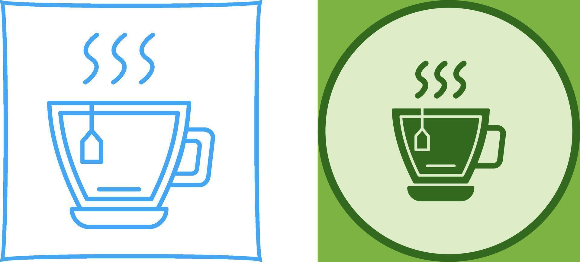 Tea Icon Design vector