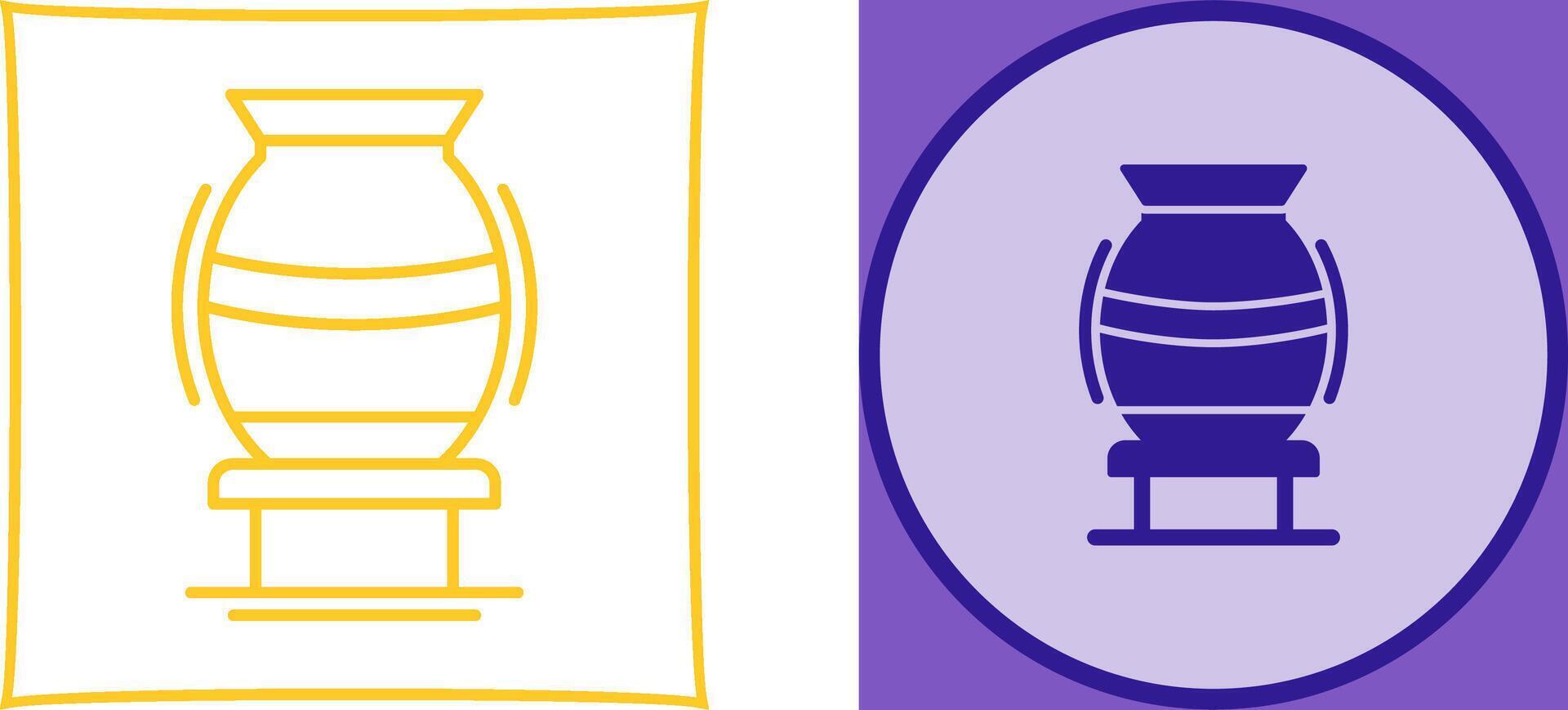 vase Icon Design vector