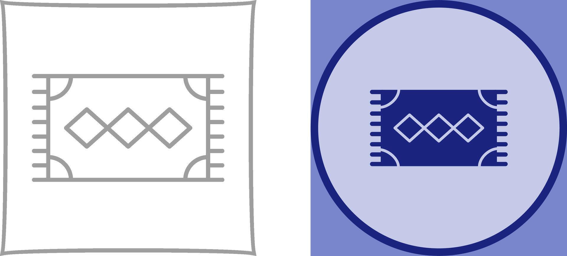 Rug Icon Design vector