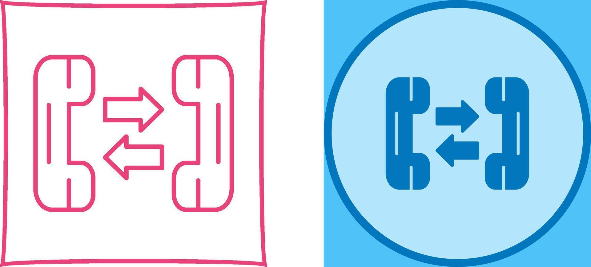 Phone Call Icon Design vector