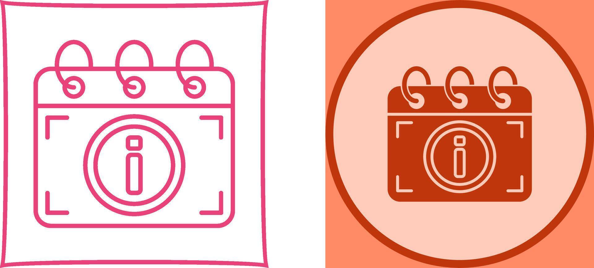 Calendar Icon Design vector