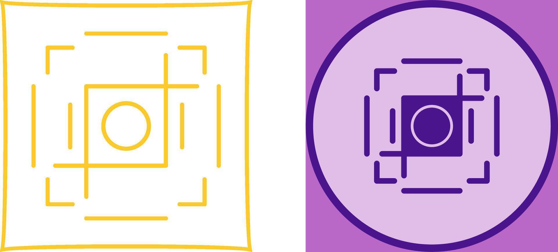 Crop Icon Design vector