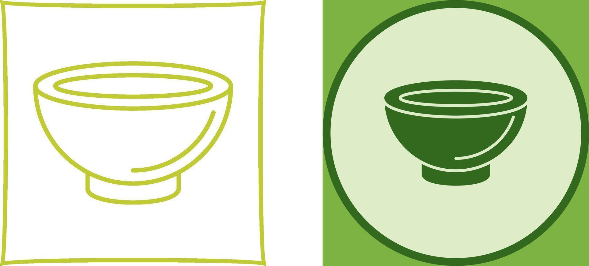 Bowl Icon Design vector