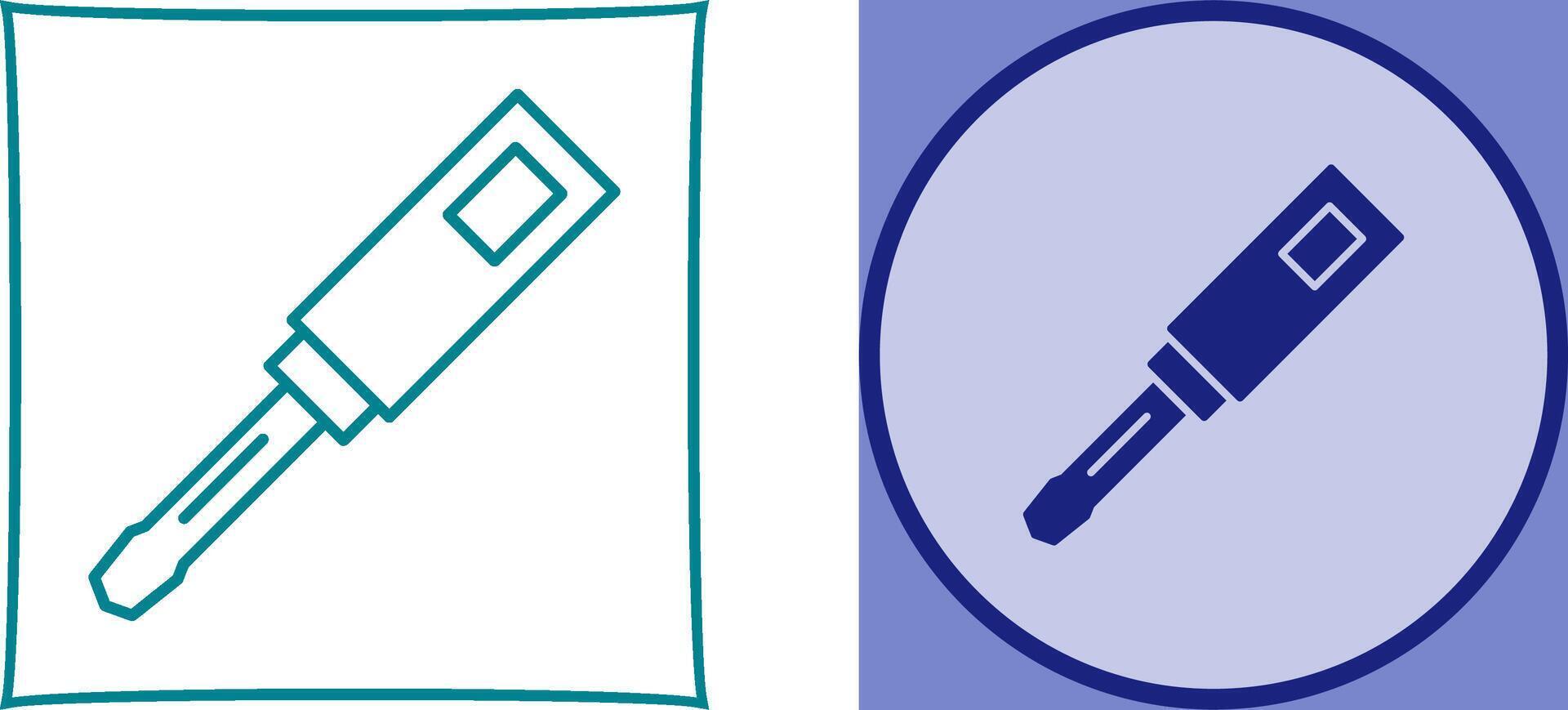 Screwdriver Icon Design vector