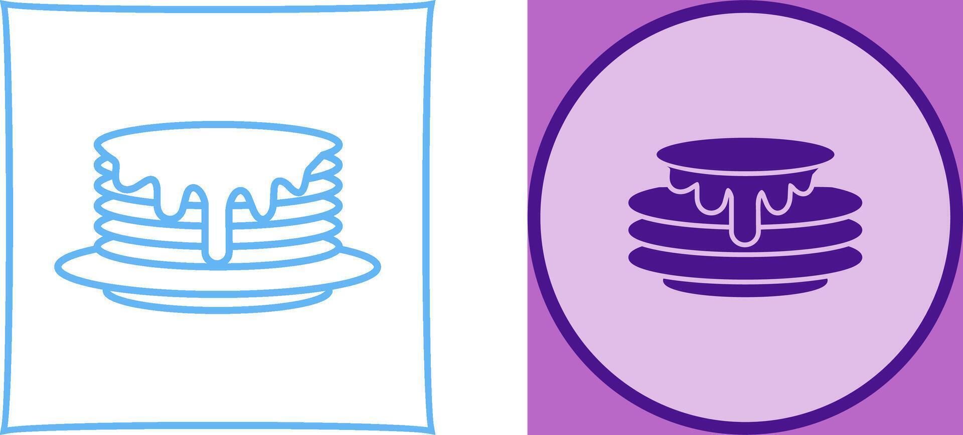 Pancake Icon Design vector