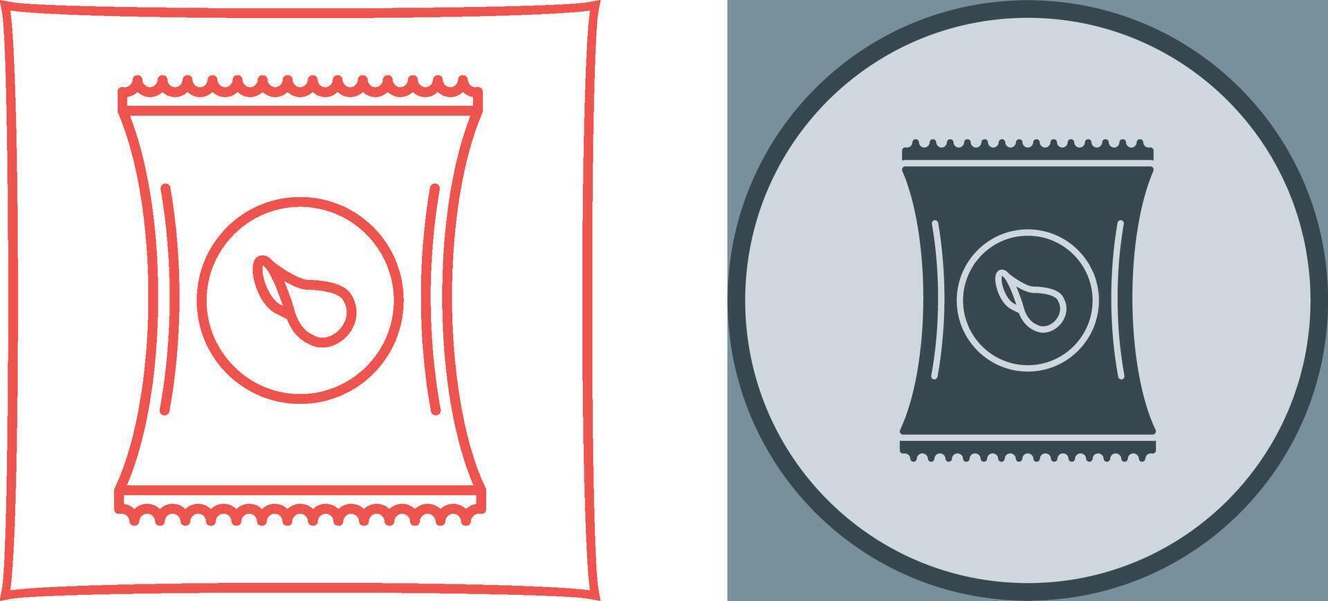 Chips Icon Design vector