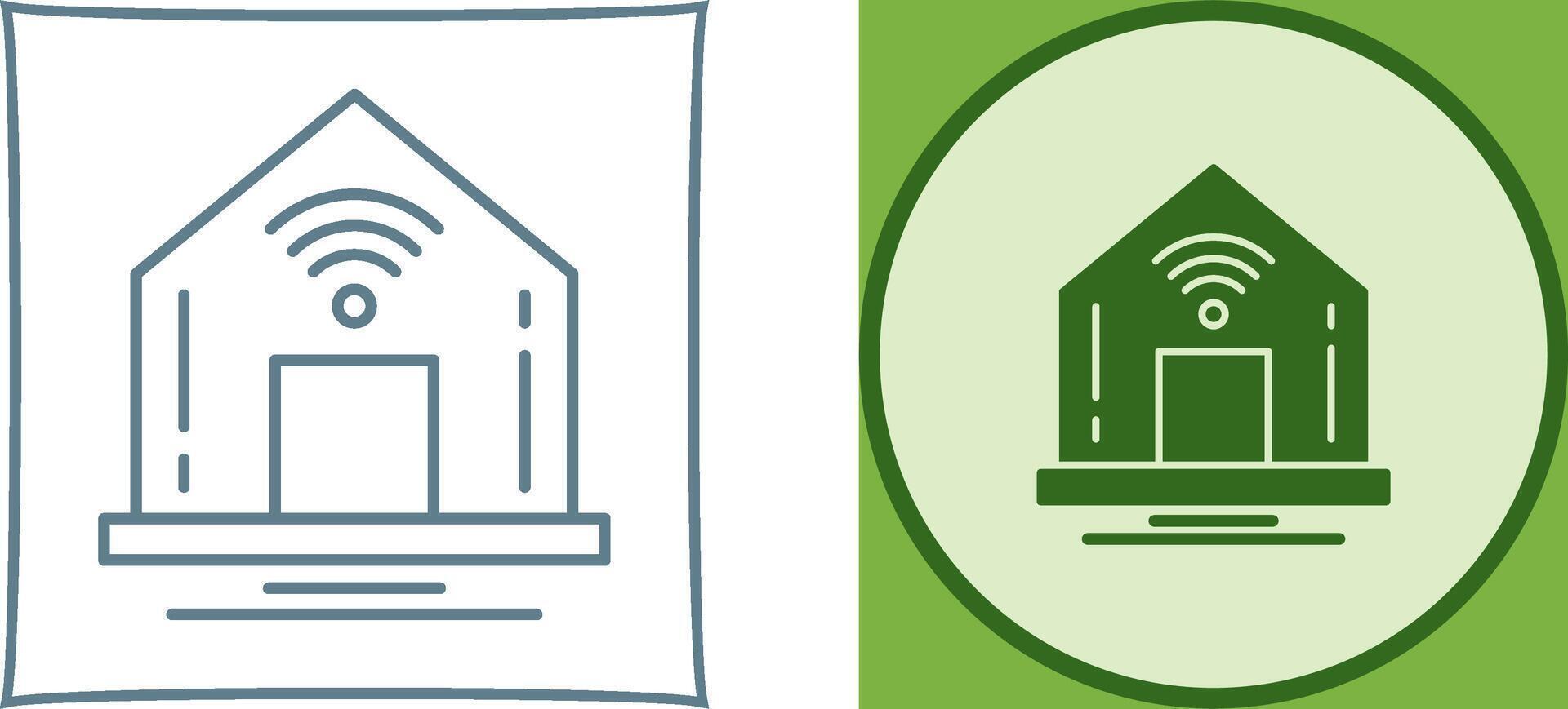 Smart Home Icon Design vector