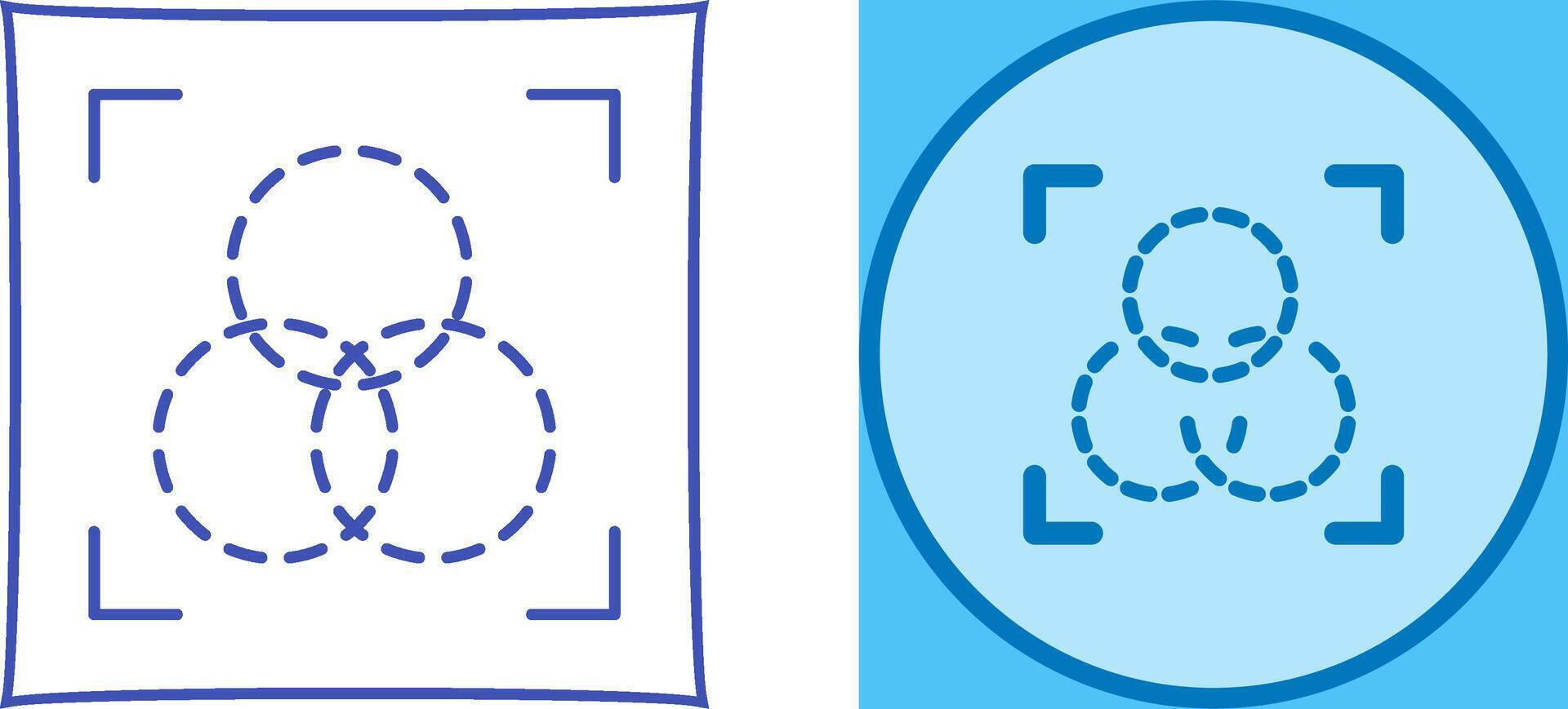 Intersection Icon Design vector