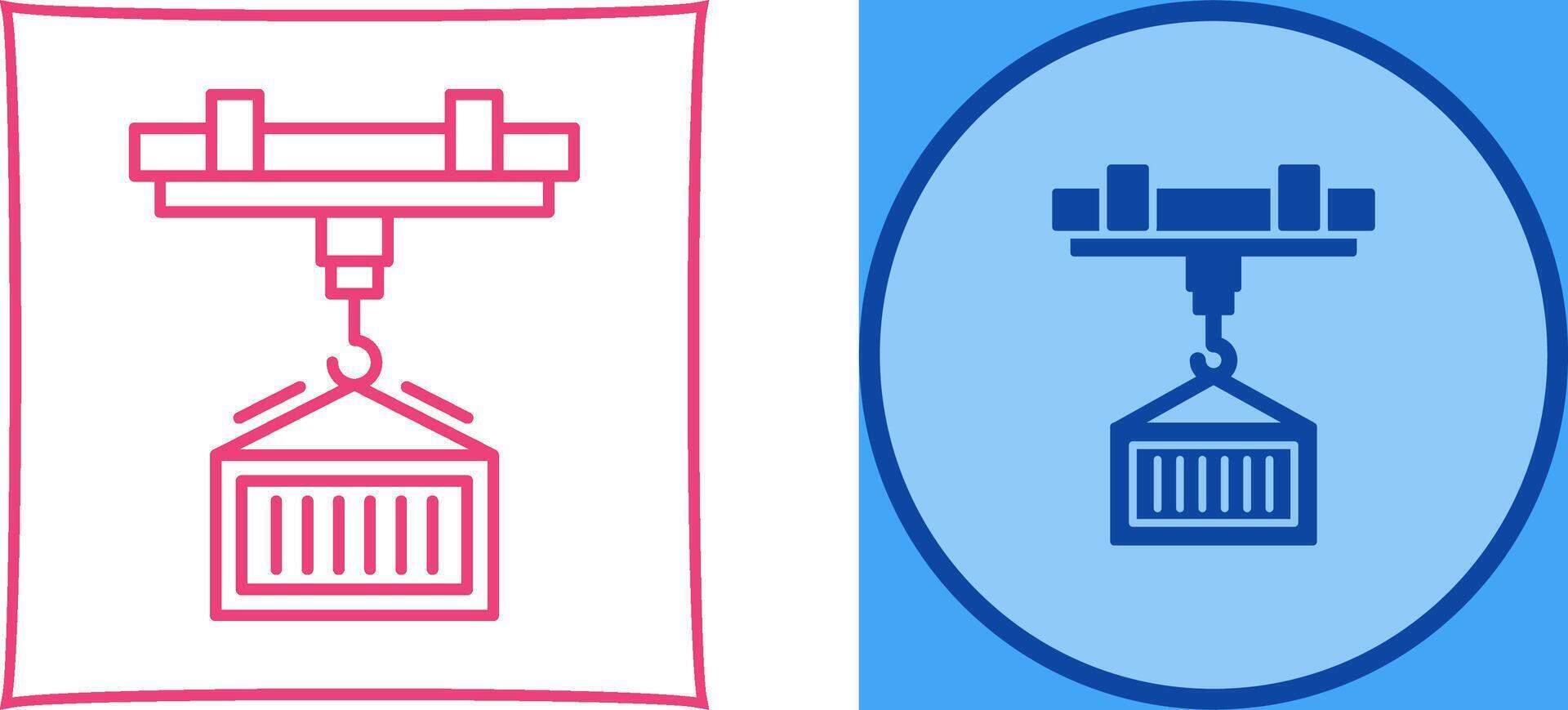 Crane Icon Design vector
