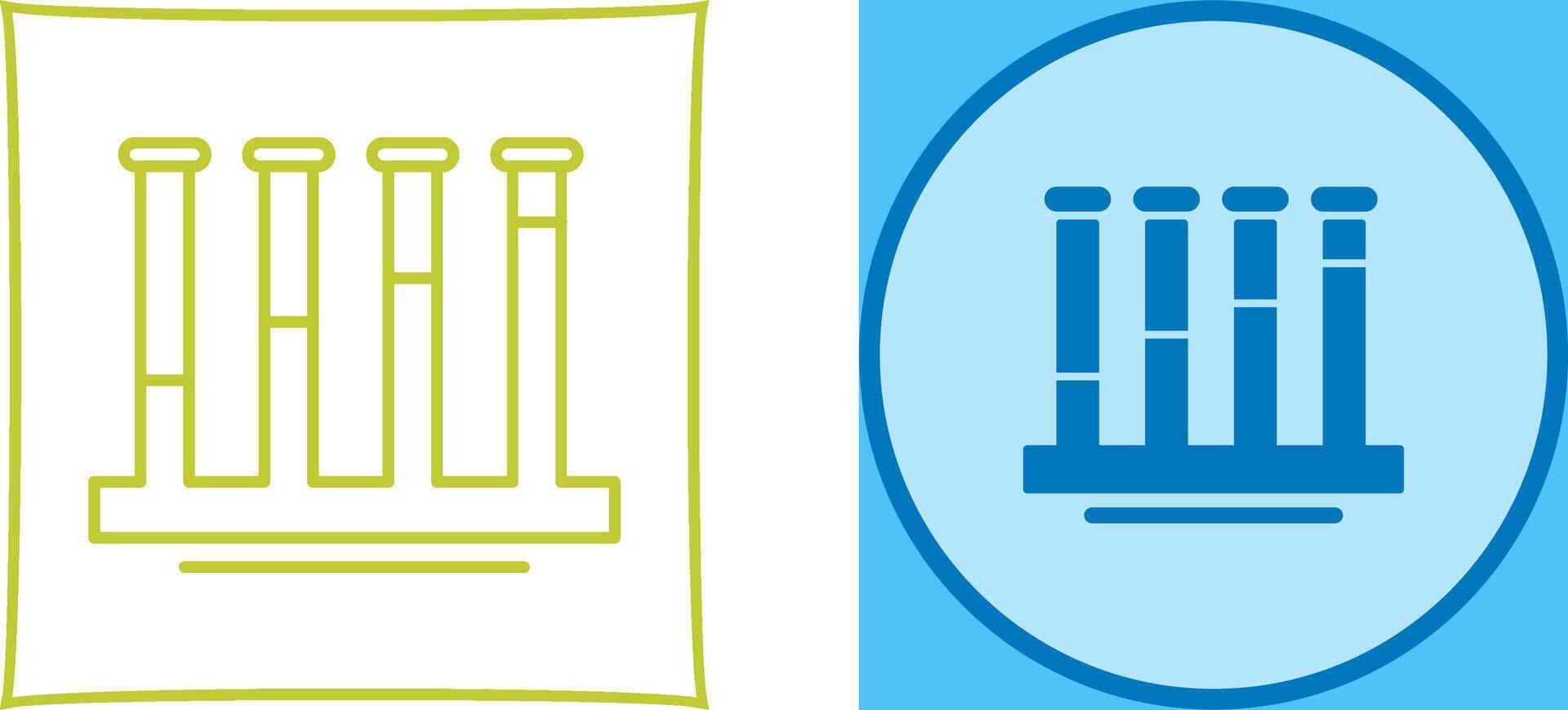 Communicating Vessels Icon Design vector