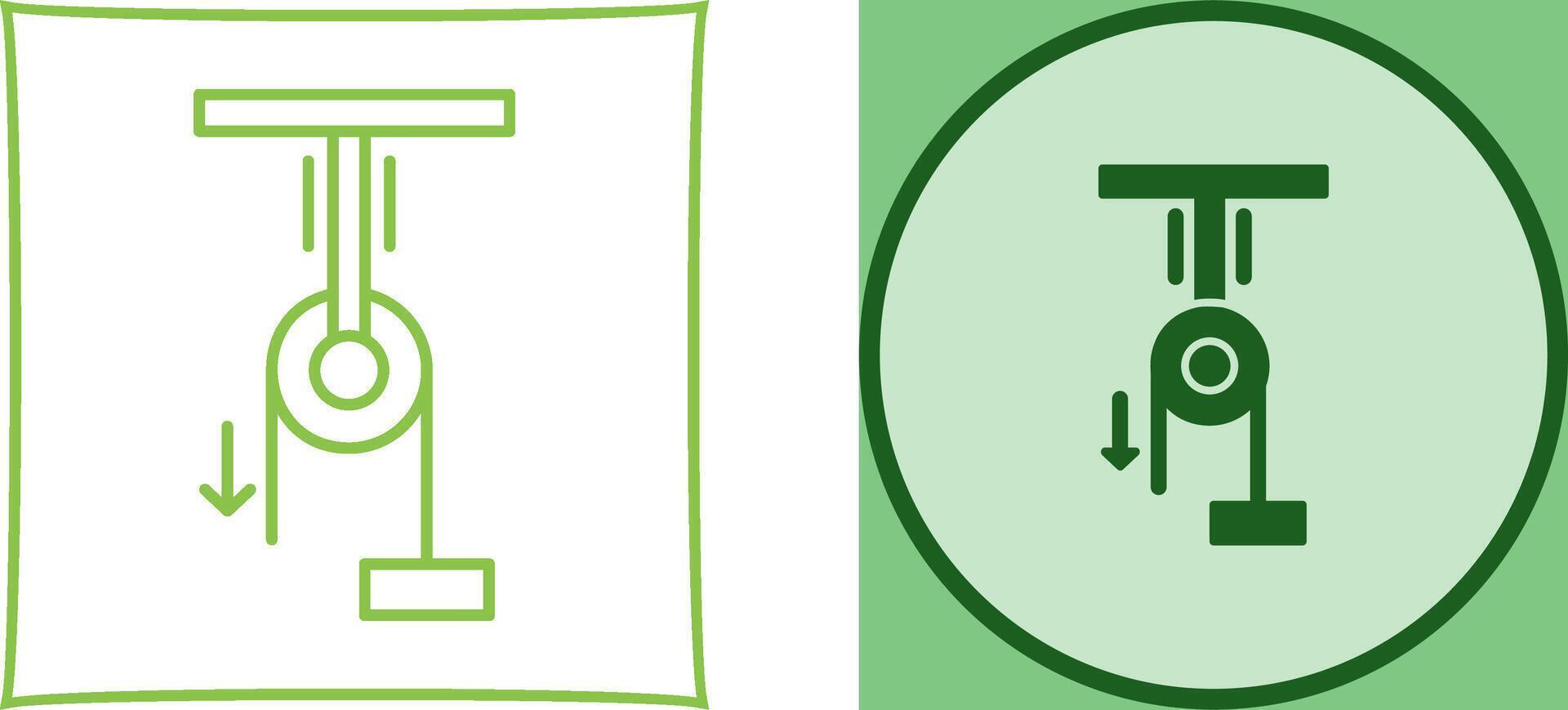 Pully Icon Design vector