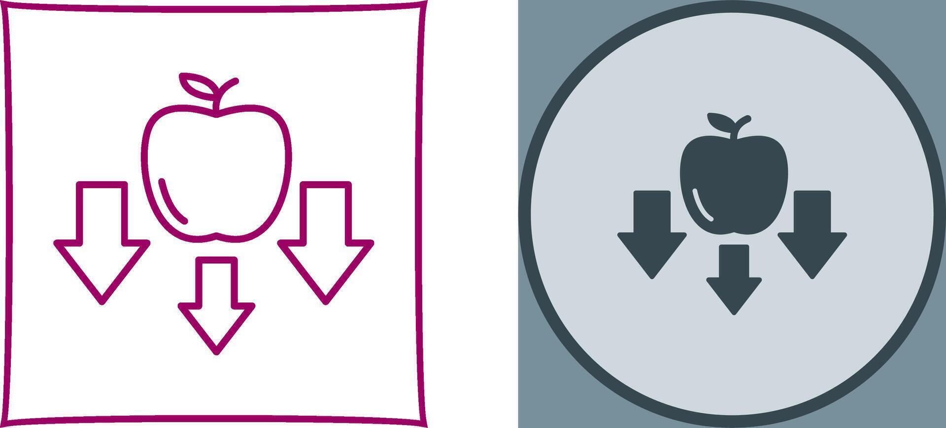Gravity Icon Design vector