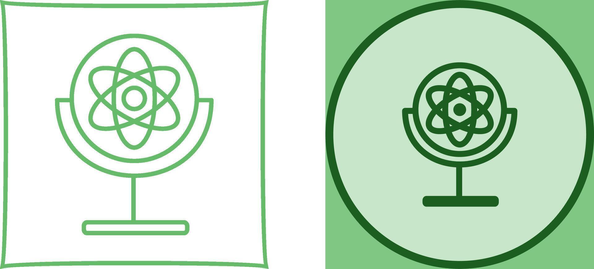 Gyroscope Icon Design vector