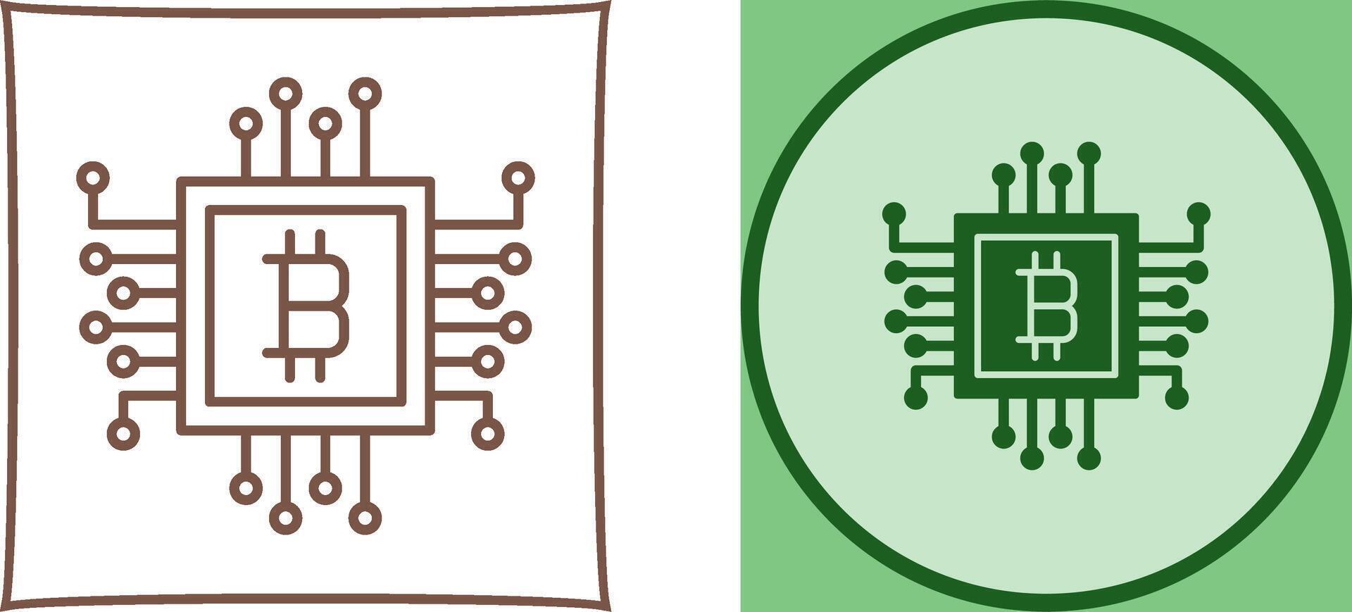 Chip Icon Design vector