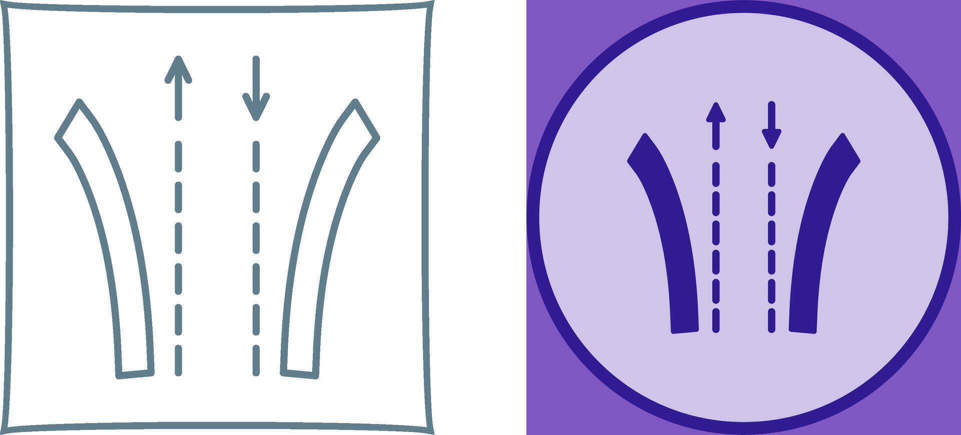Way Icon Design vector