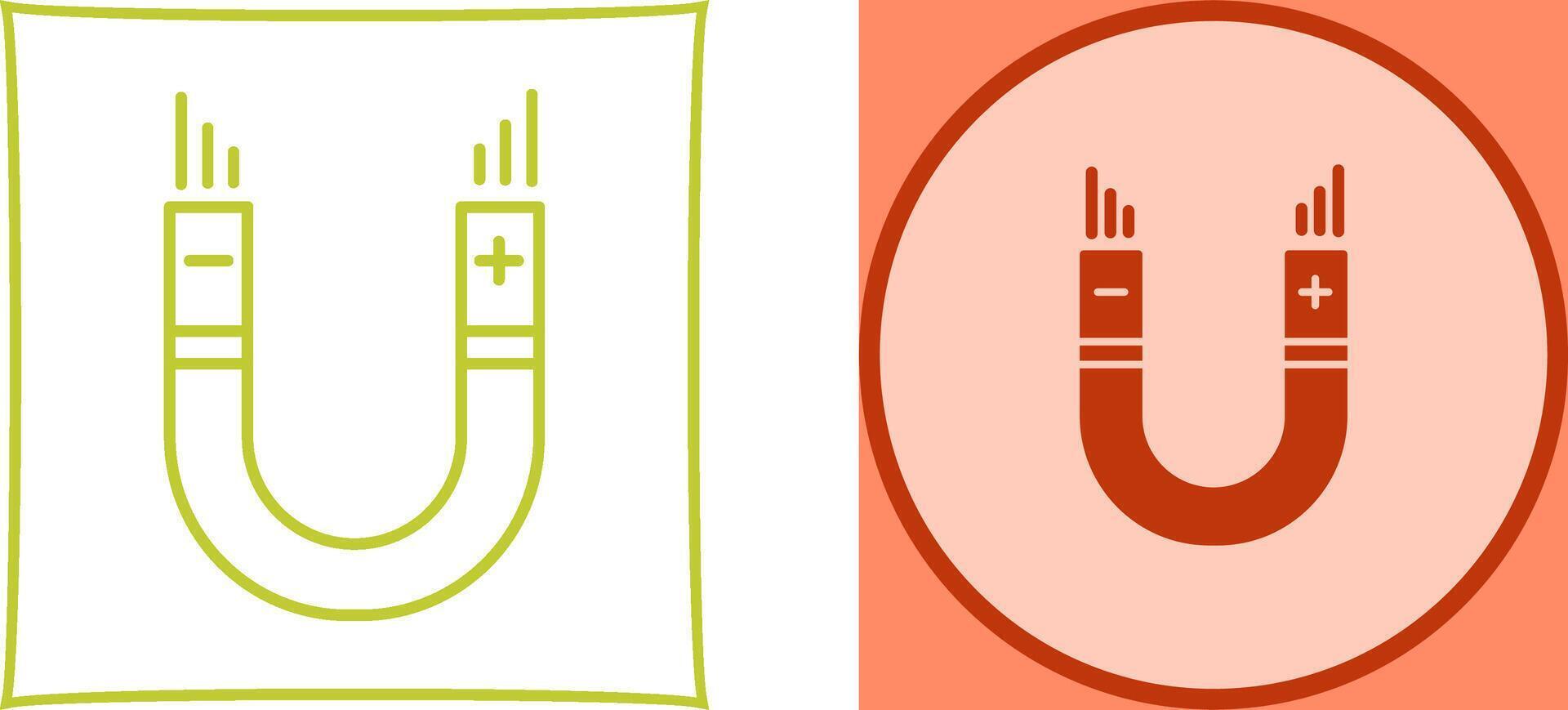 Magnet Icon Design vector