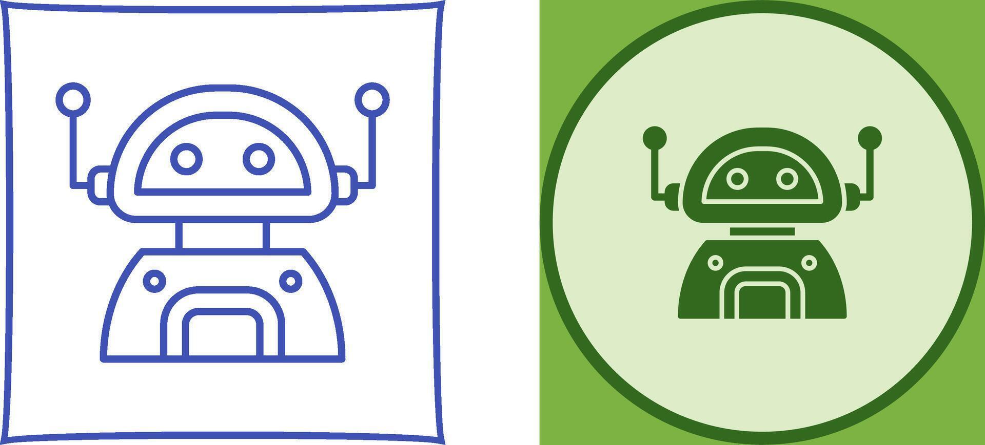 Robot Icon Design vector