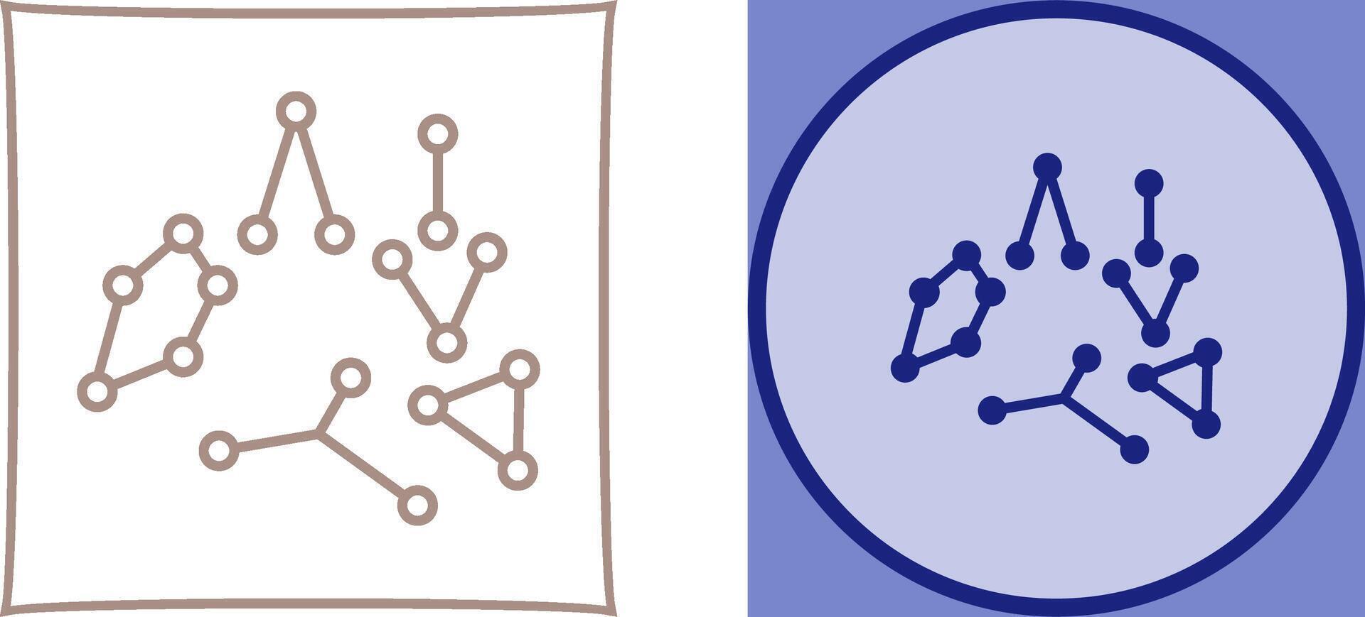 Constellation Icon Design vector