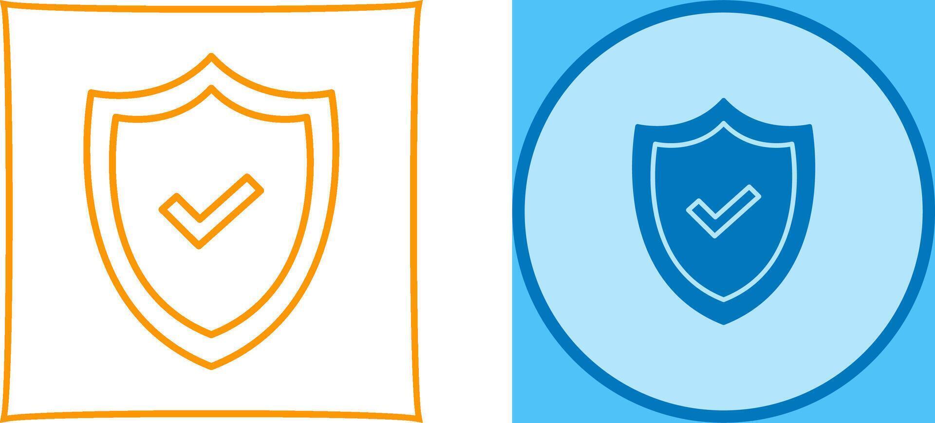 Shield Icon Design vector