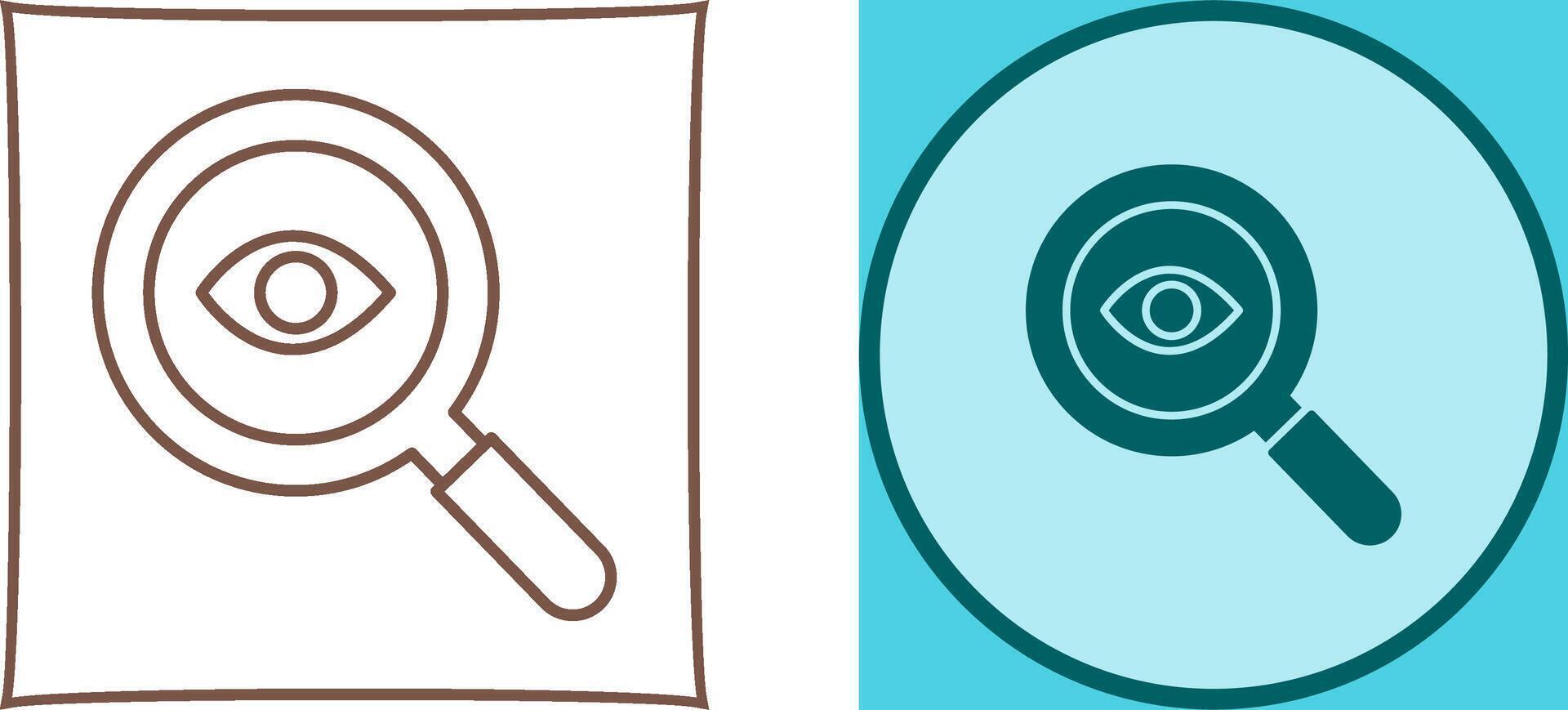 Detective Icon Design vector