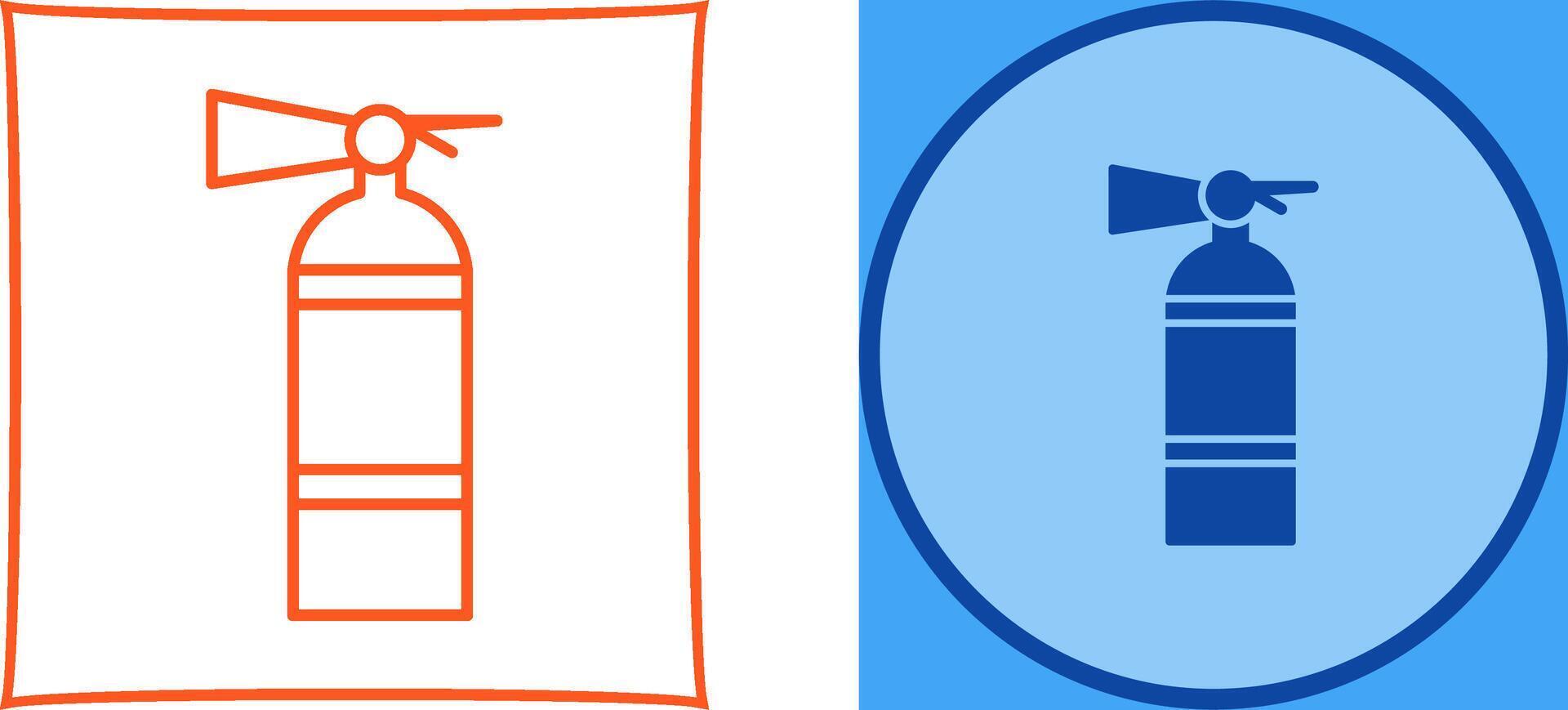 Fire Extinguisher Icon Design vector