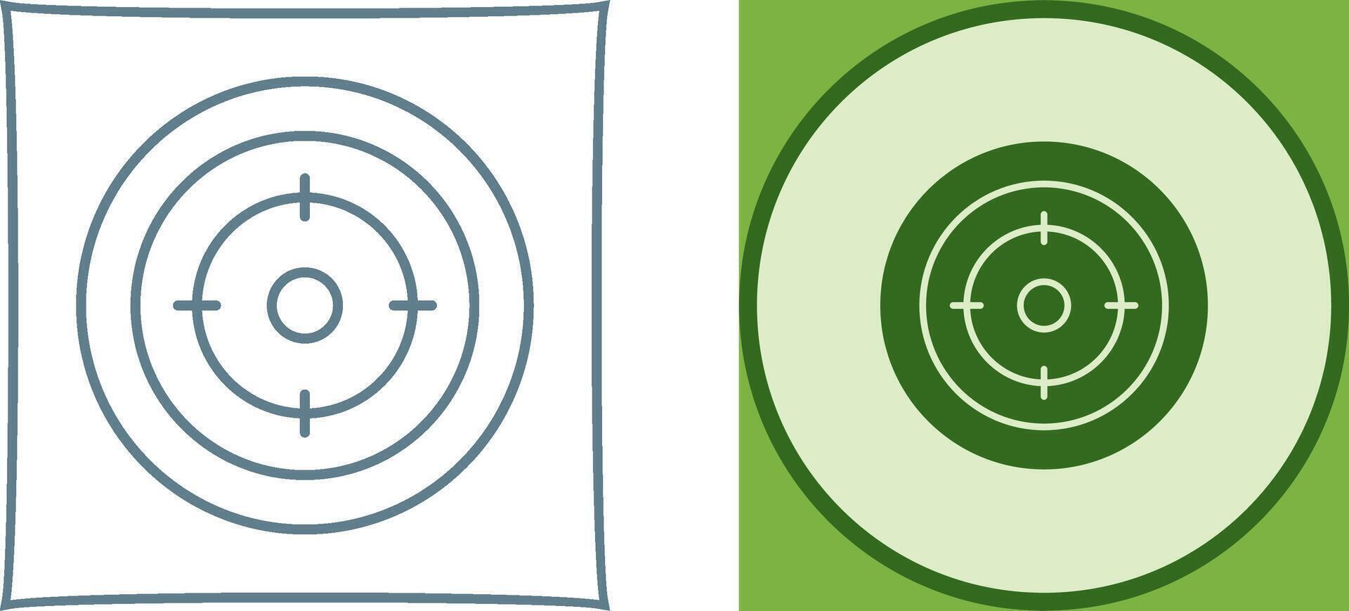 Target Icon Design vector