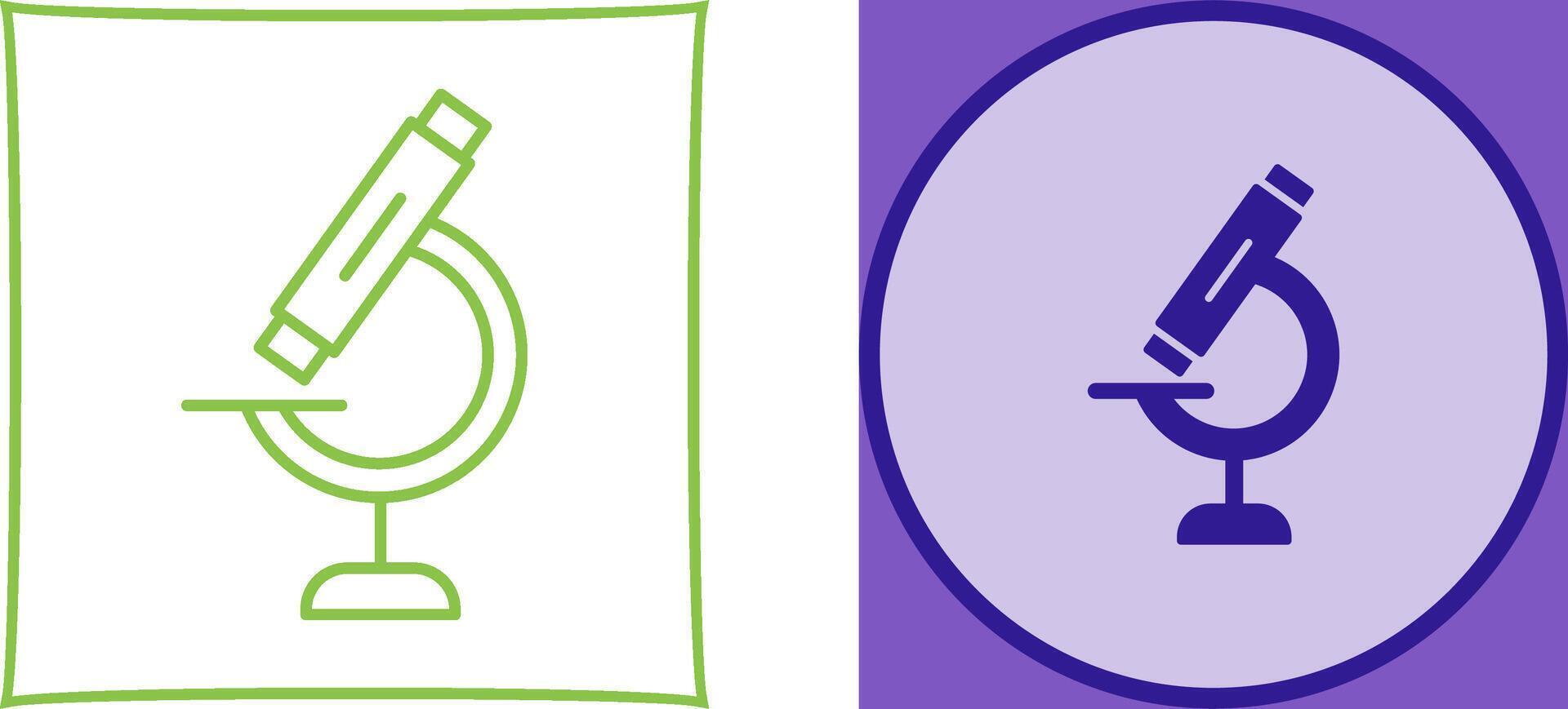 Microscope Icon Design vector