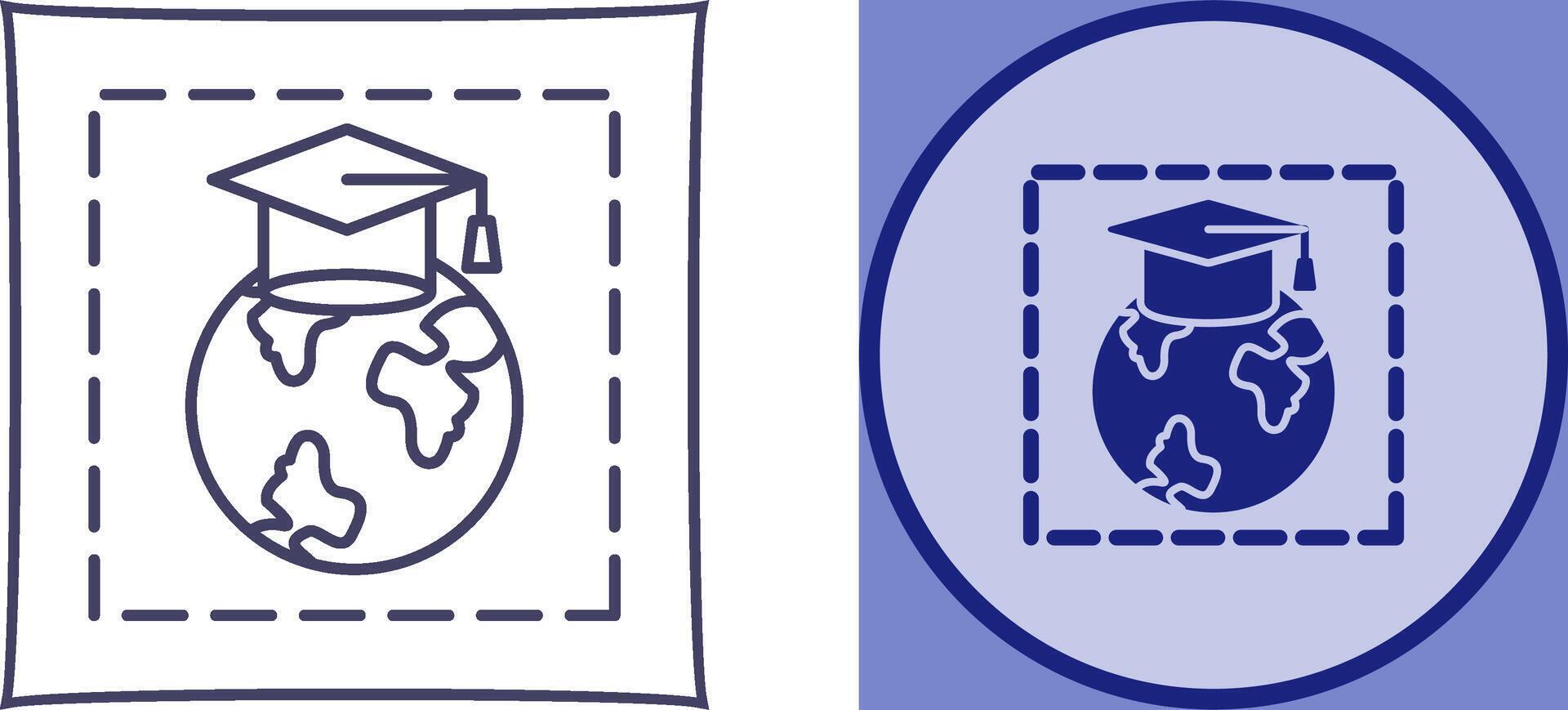 Earth Icon Design vector