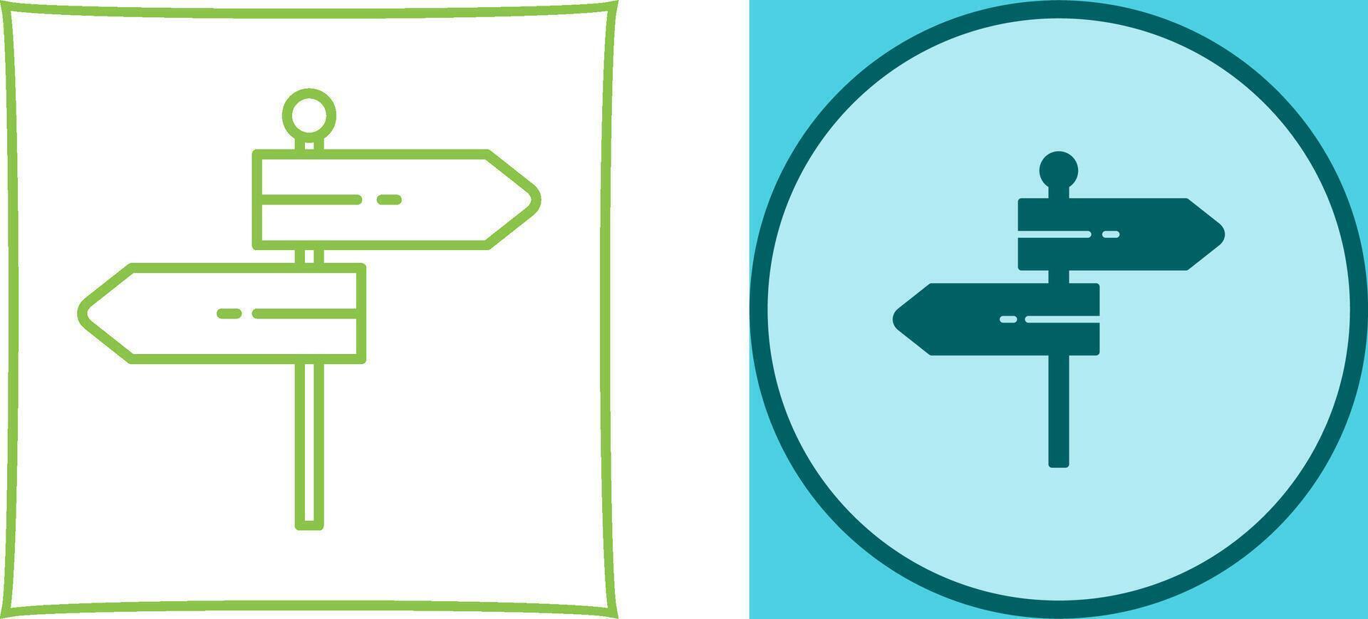 Direction Icon Design vector