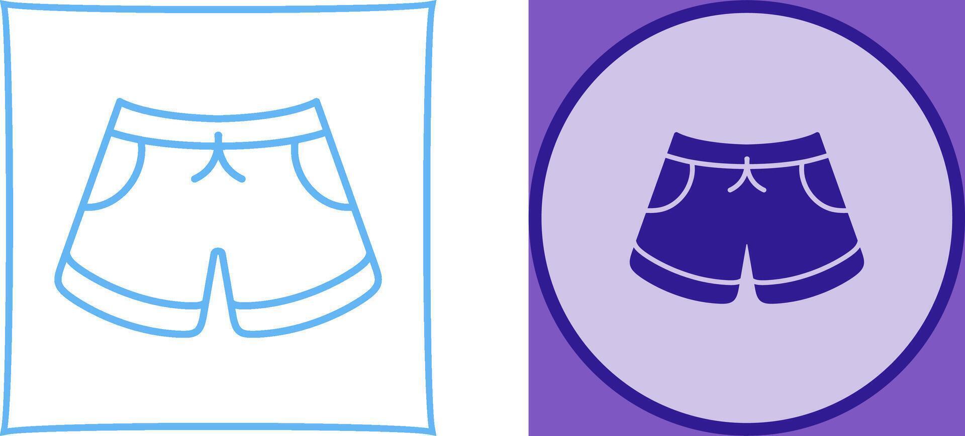 Swim Suit Icon Design vector