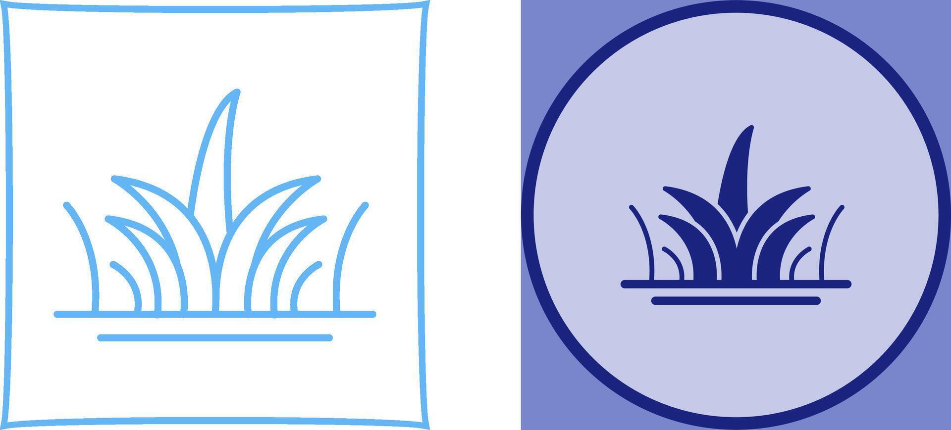 Grass Icon Design vector