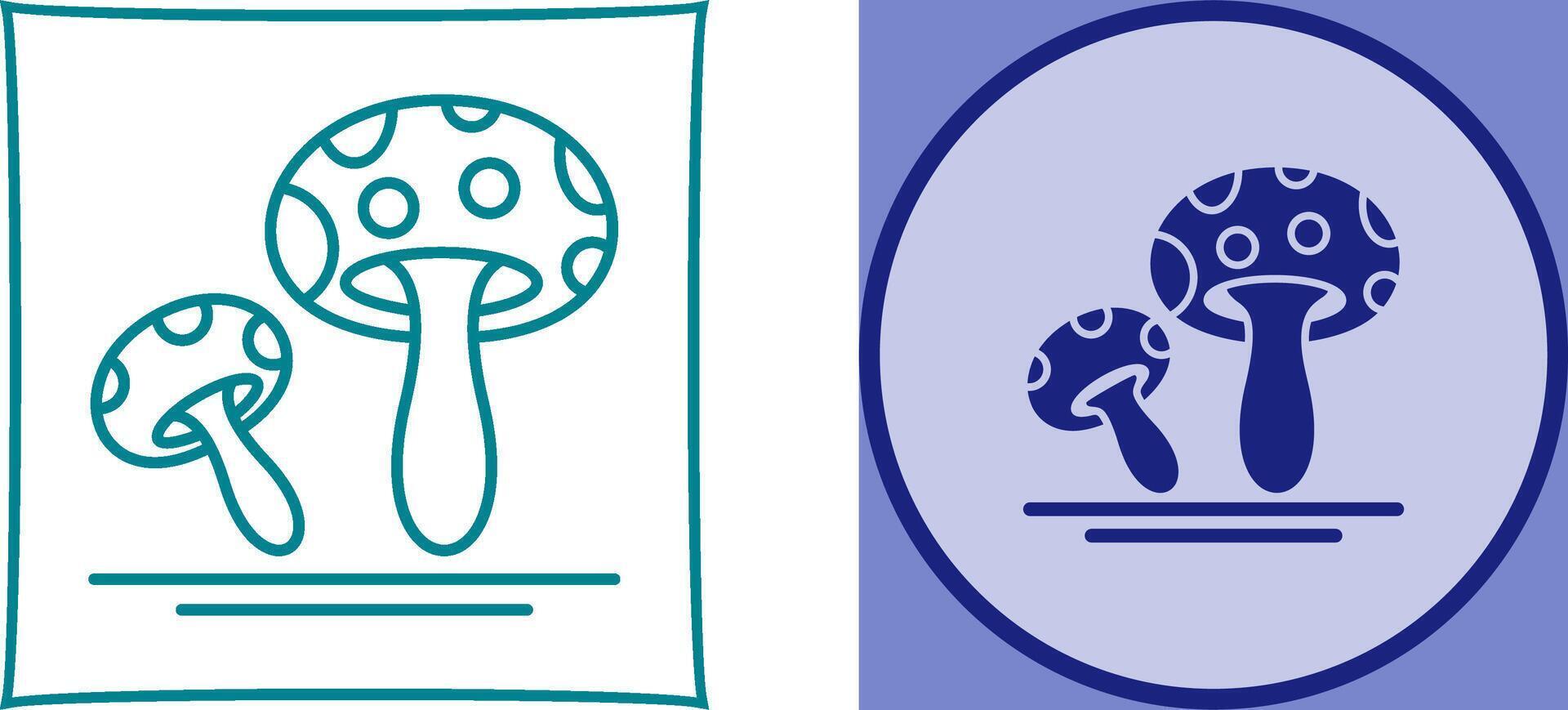 Mushroom Icon Design vector