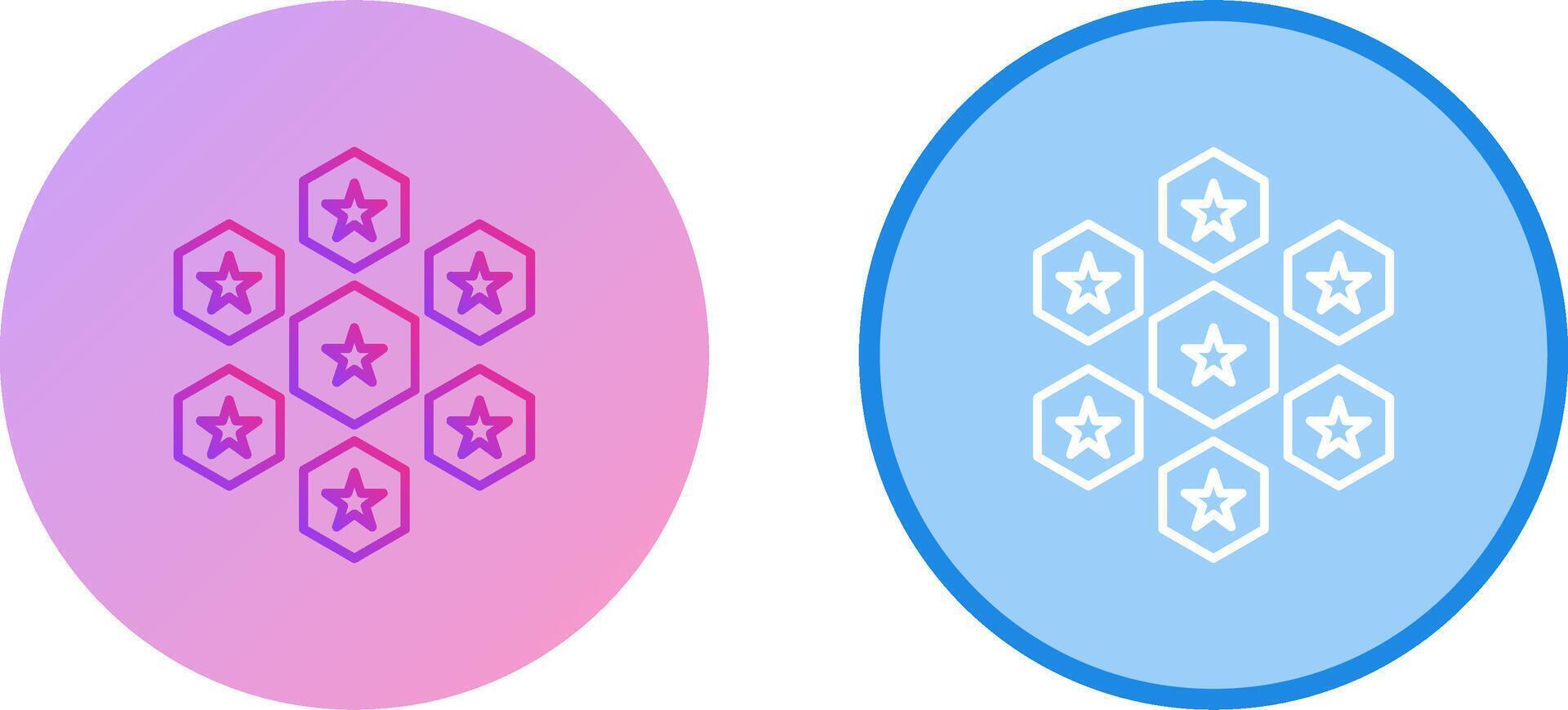 Unique Reputation Management Icon Design vector