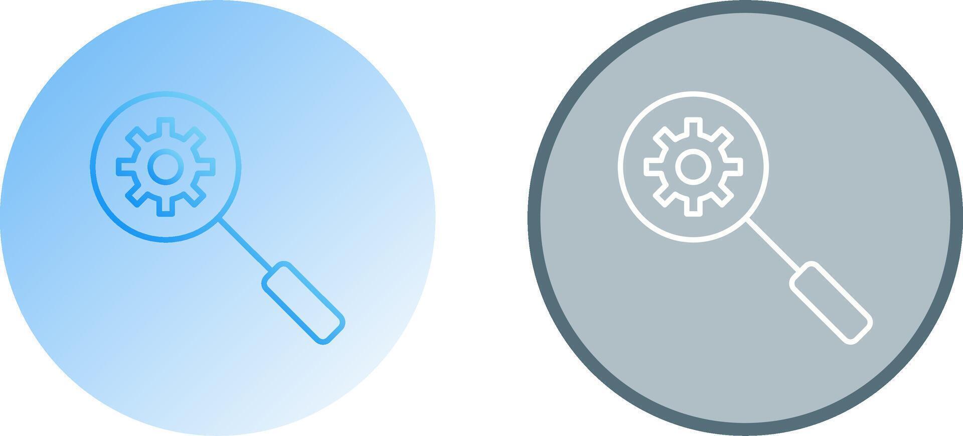 Unique Search Engine Optimizati Icon Design vector