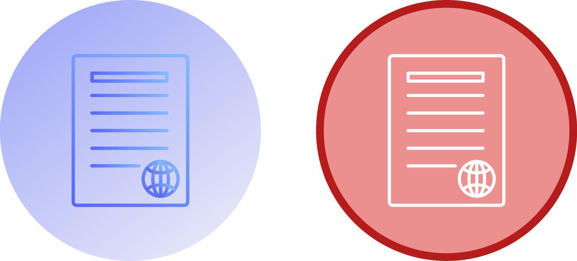 Unique Press Releases Icon Design vector