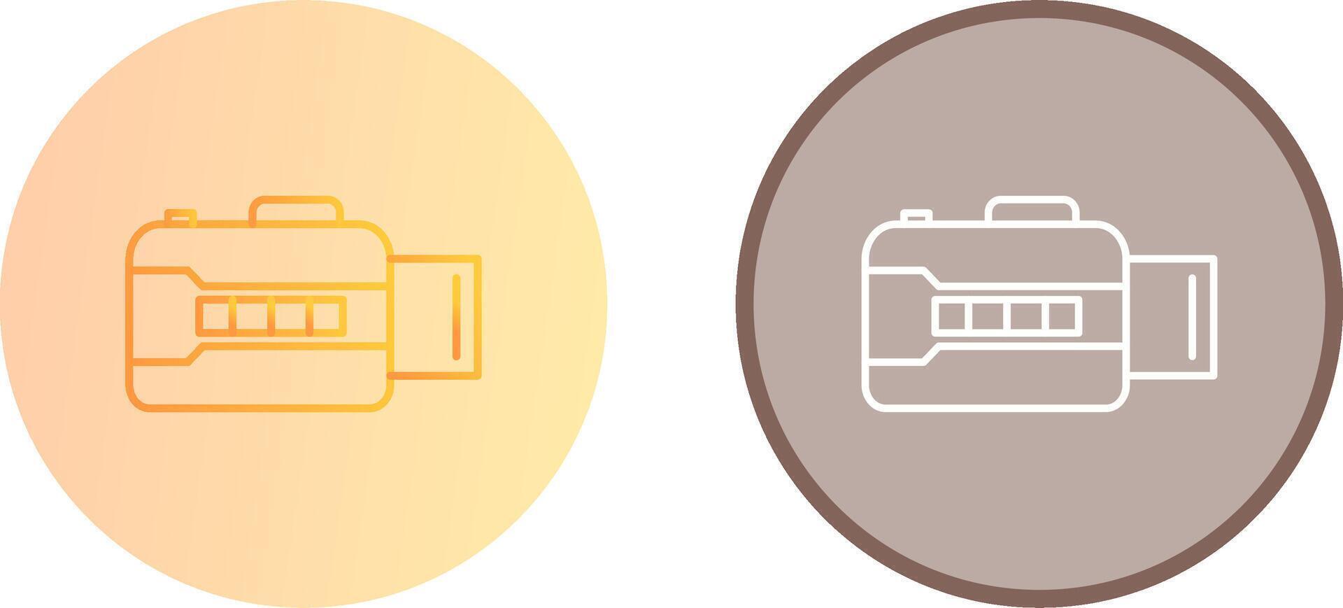 Unique Open Camera Icon Design vector