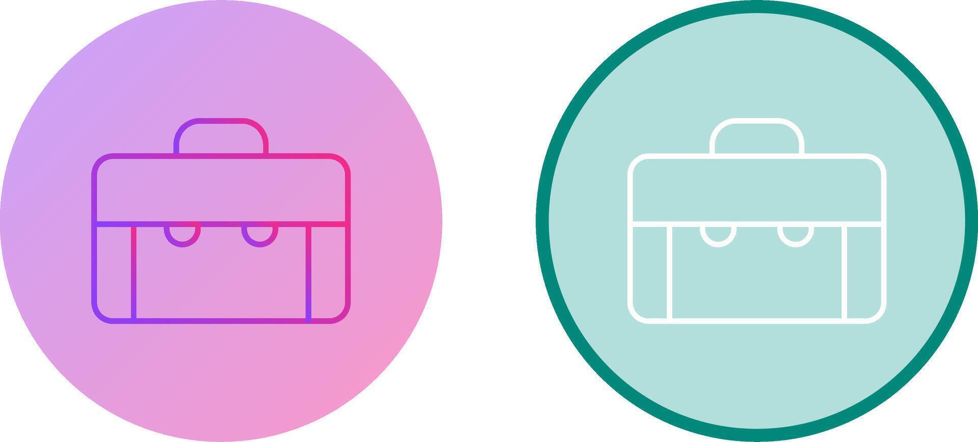 Suitcase Icon Design vector