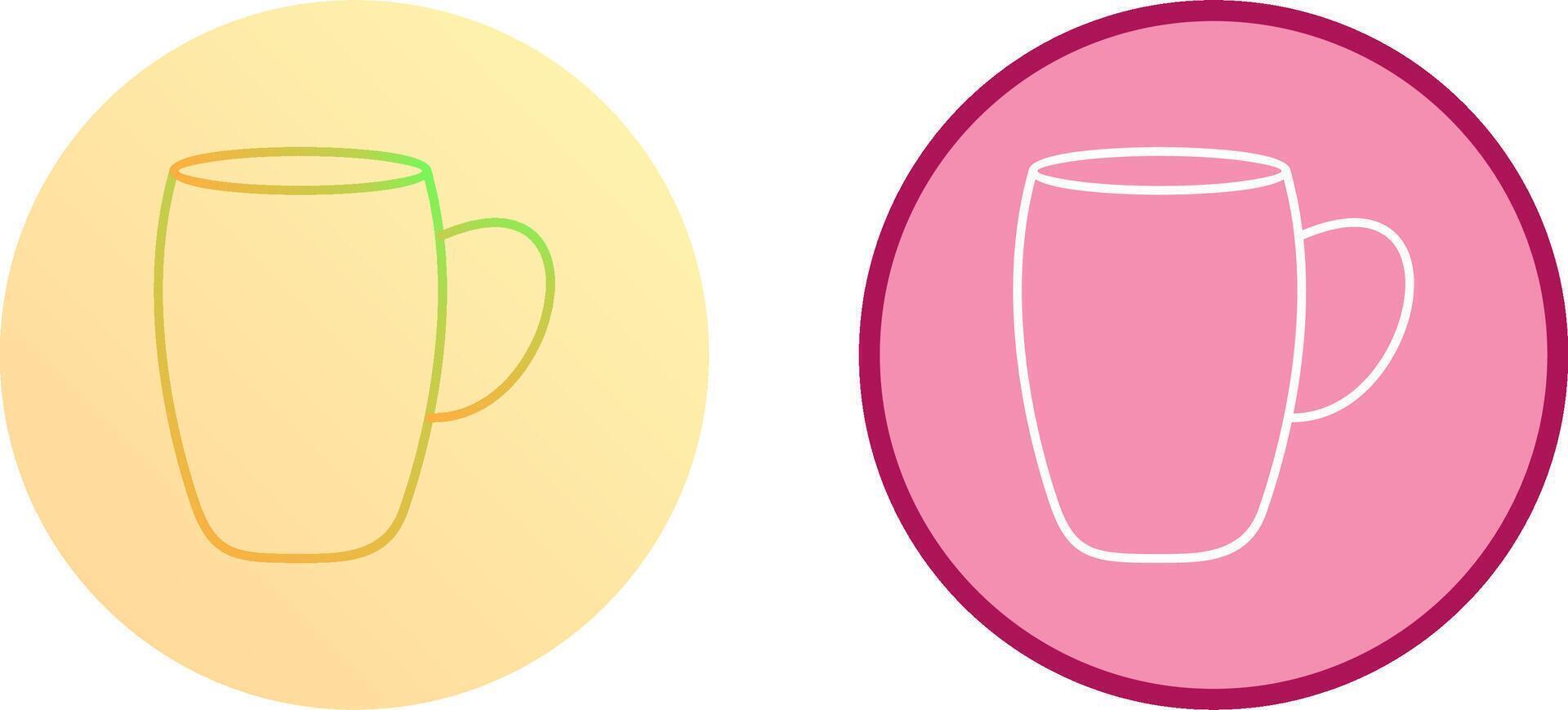 Mug Icon Design vector
