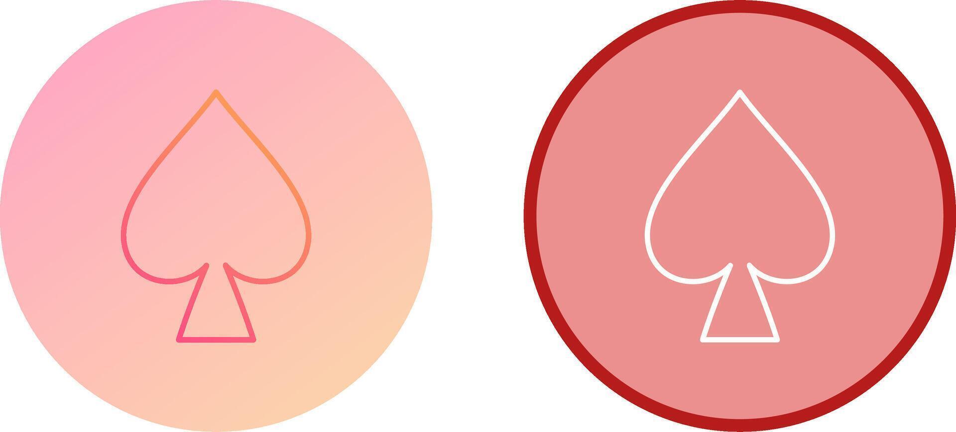 Spade Icon Design vector