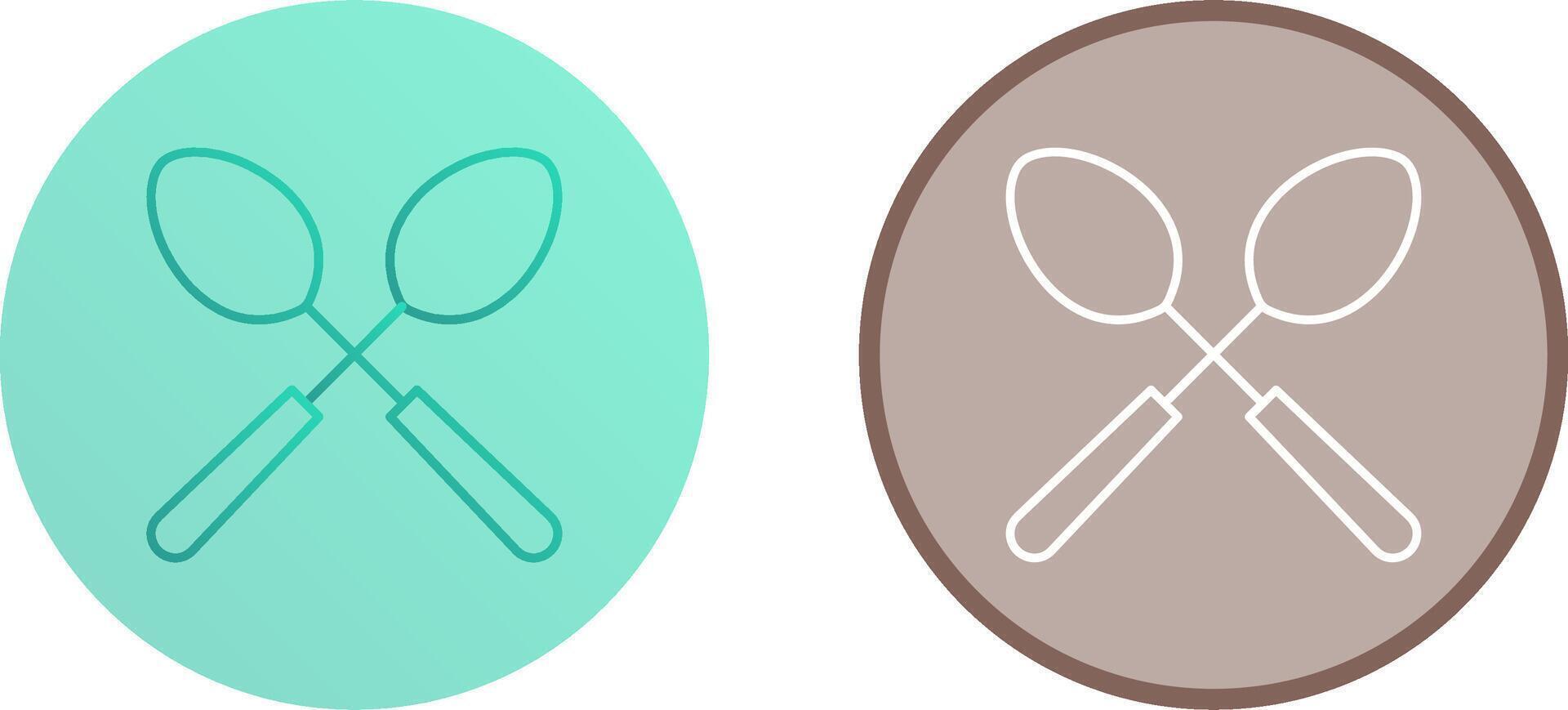 Spoons Icon Design vector