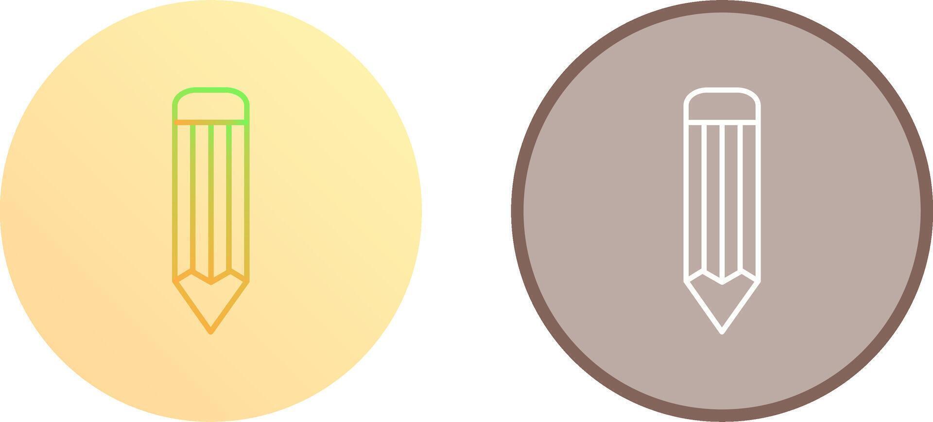 Unique Pencil Icon Design vector