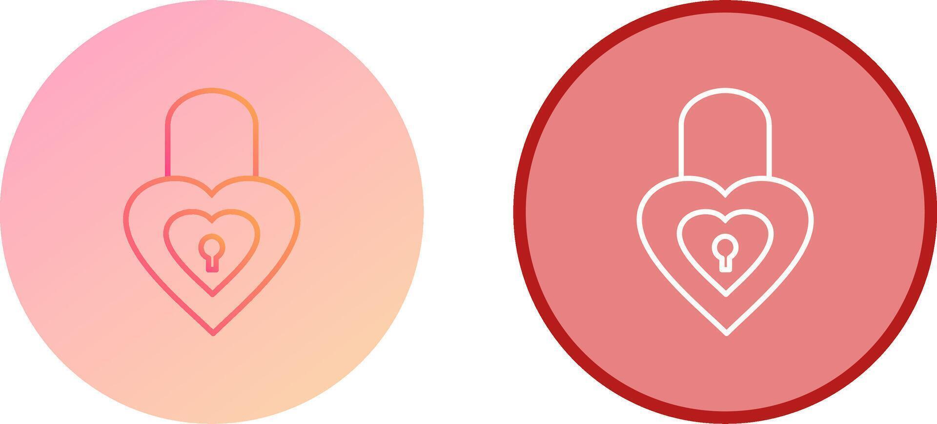 Unique Lock Icon Design vector