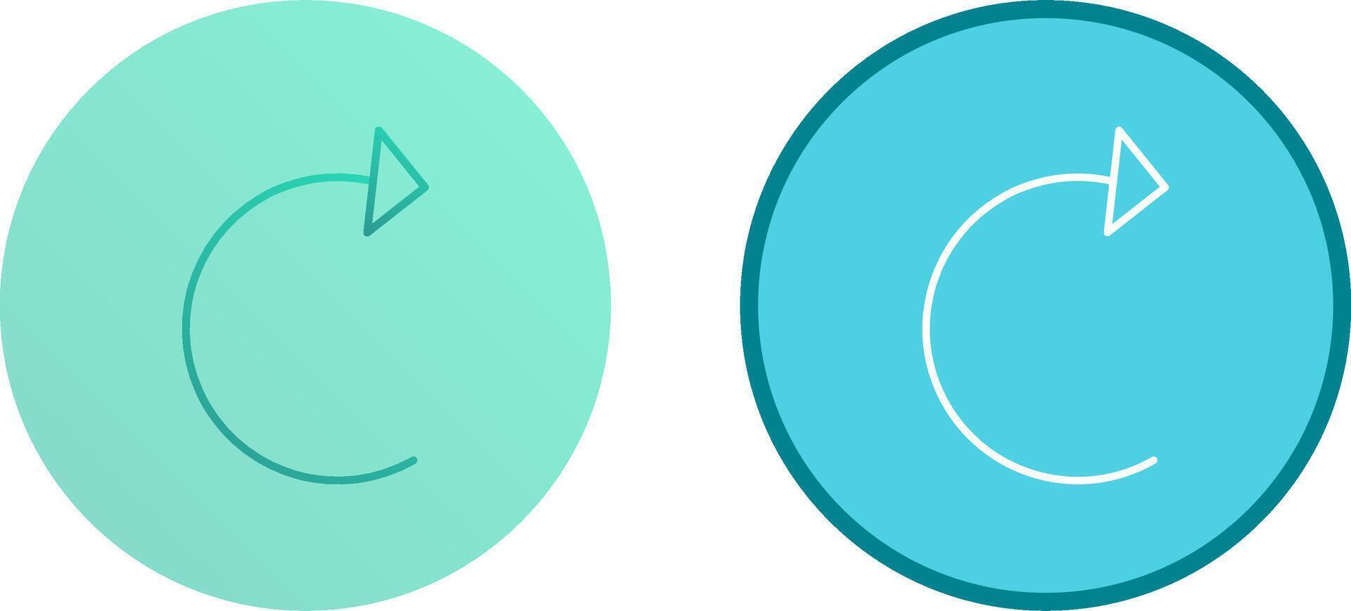 Unique Reload Icon Design vector