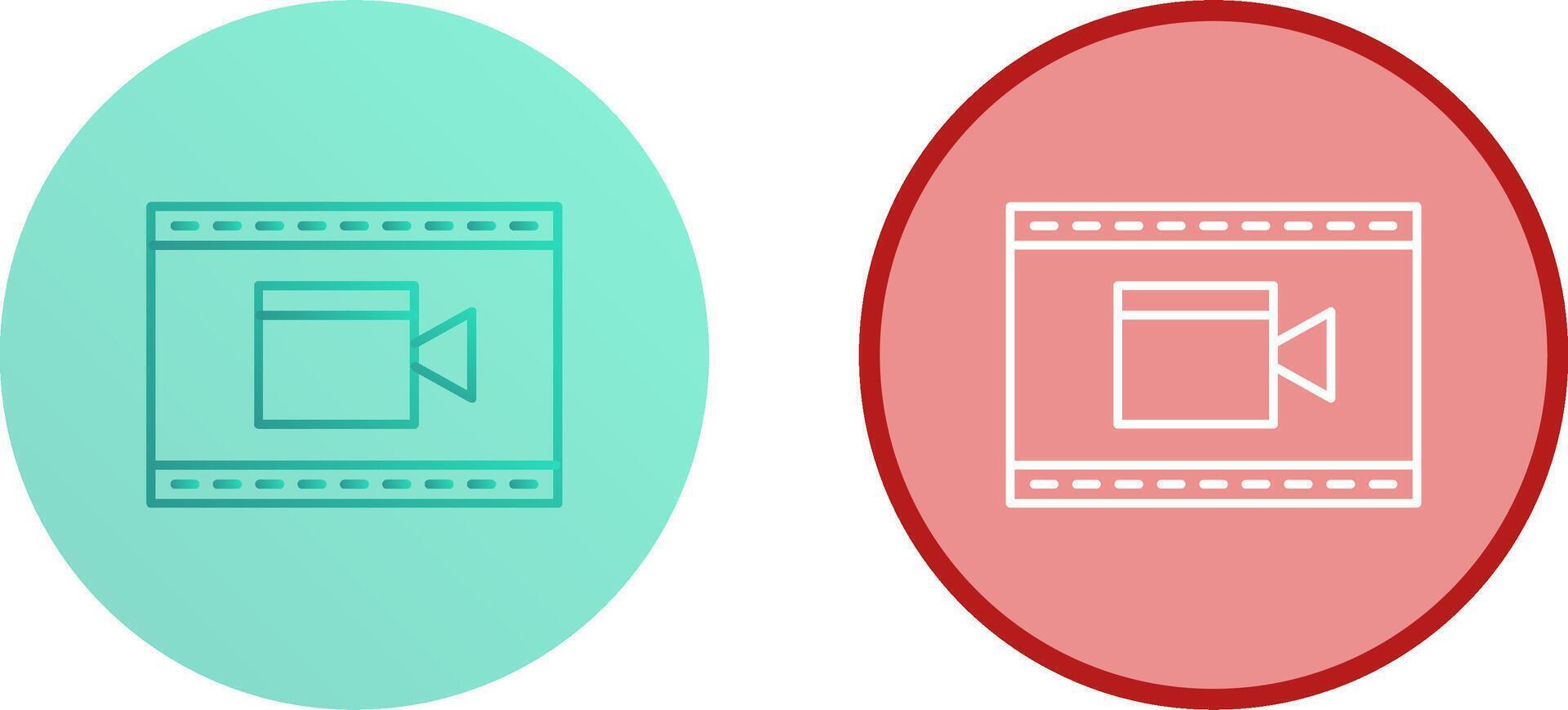 Unique and Animation Icon Design vector
