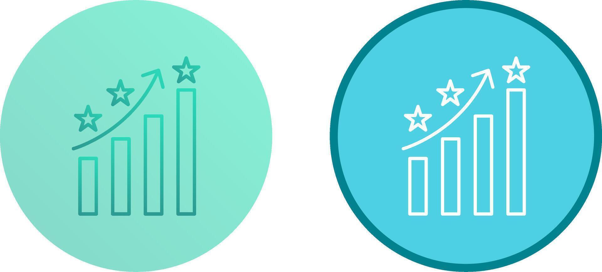Unique Reputation Management Icon Design vector