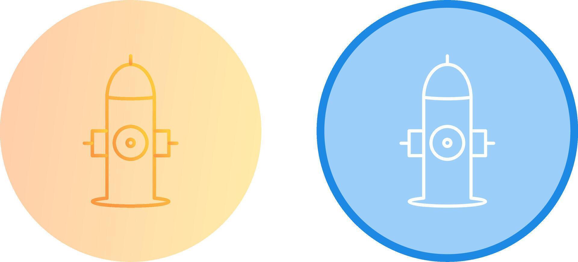 Unique Hydrant Icon Design vector
