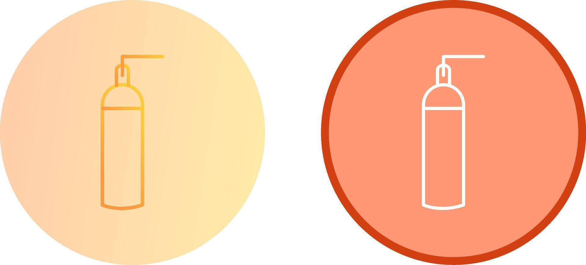 Unique Oxygen Tanks Icon Design vector