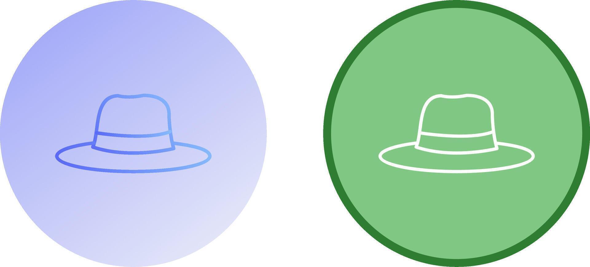 Women's Hat Icon Design vector