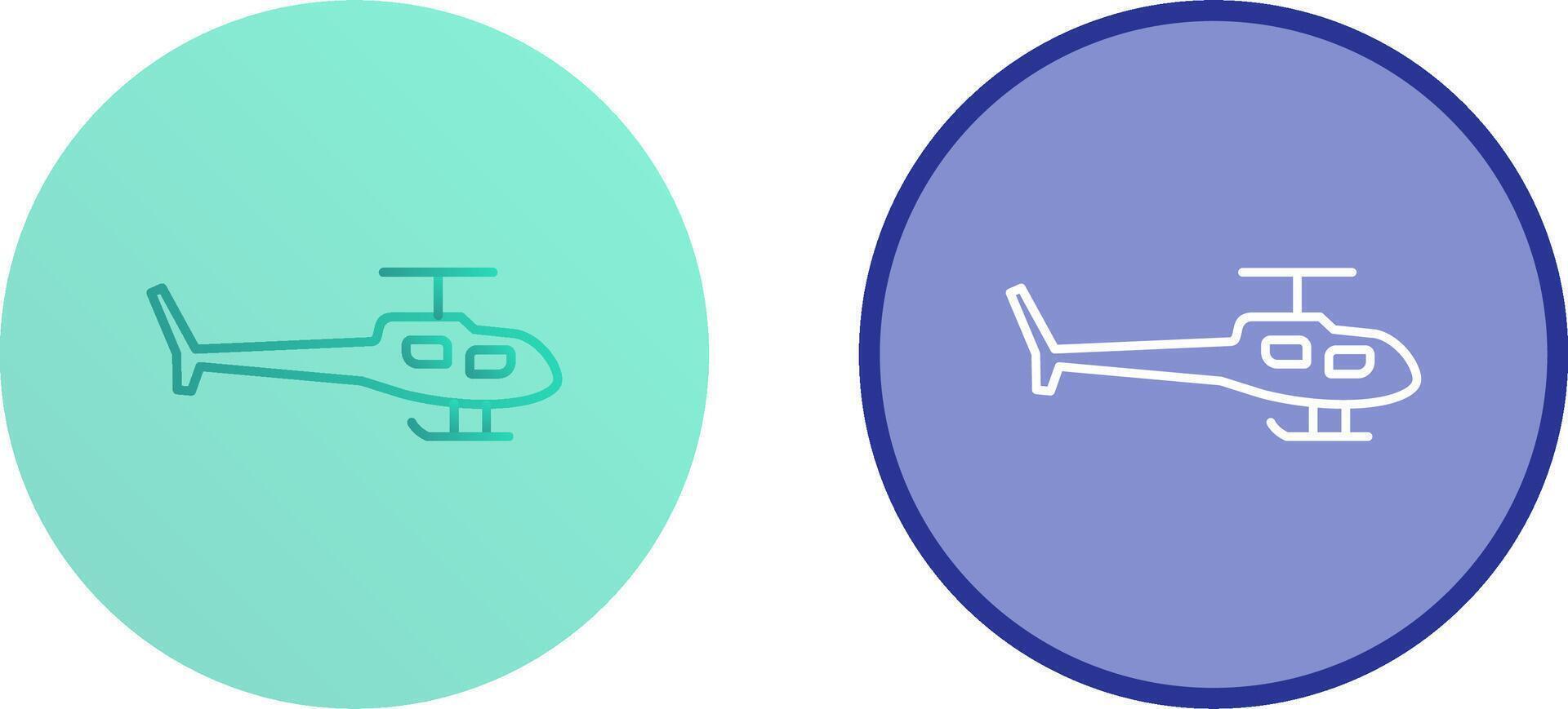 Helicopter Icon Design vector